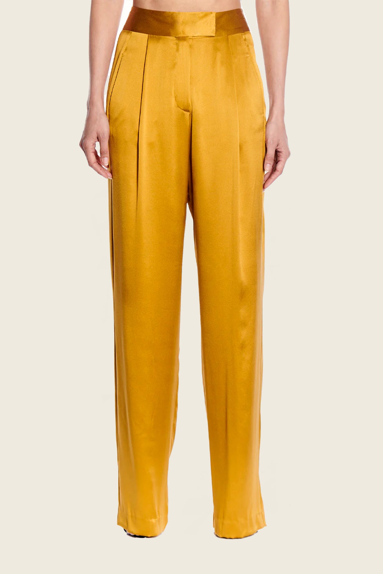 Bae City Womens Mustard Pants Size Small - beyond exchange